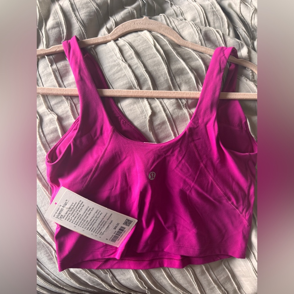 NWT Lululemon 8 Align Tank Top Light Support A/B Cup Ripened Raspberry - Picture 7 of 8